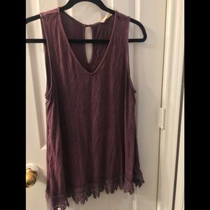 Maroon acid wash tank